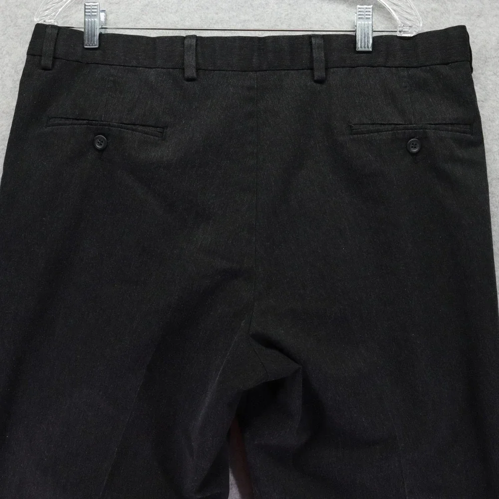 Dockers‎ Pants Mens 38x34 Stain Defender Khaki Business Cuffed Pleated Dark Gray